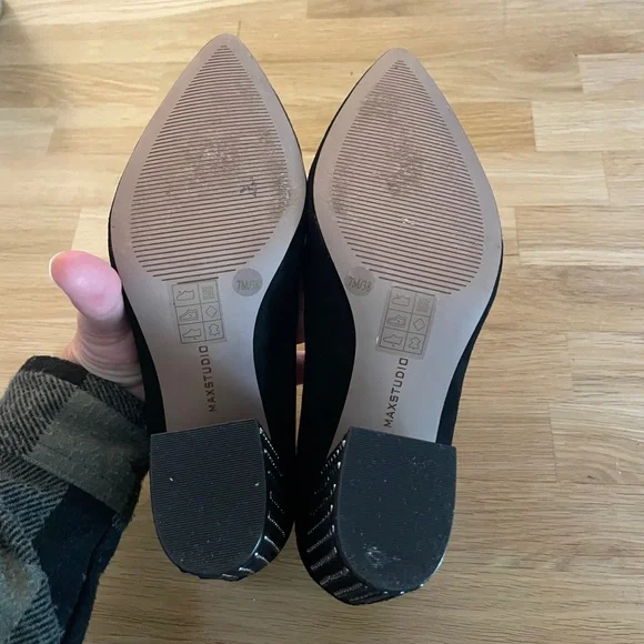Max Studio Suede Pumps - Picture 6 of 9